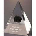 Acrylic 4-Sided Pyramid Embedment Award